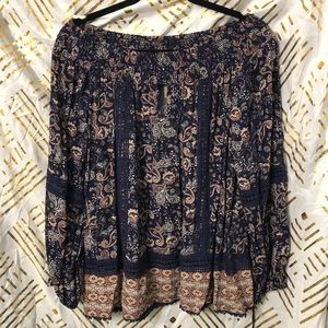 Knox Rose off the shoulder top